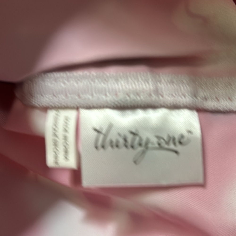 thirty-one Red and White Moose Print Tote - Picture 7 of 8